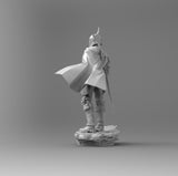 A312 - Movies character design, SW Mando with Kiddo green, STL 3D model design print download file