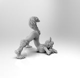 E033 - Anime character design, THe Wolf girl butt challange, STL 3D model design print download files