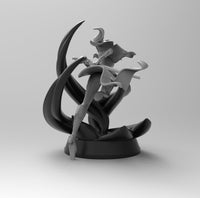 A216 - Games Genshin impact, Female Warrior Jean, STL 3D model design print download file