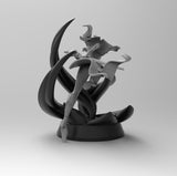 A216 - Games Genshin impact, Female Warrior Jean, STL 3D model design print download file