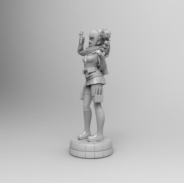 Himiko Toga and NSFW 3D Printing Figurine My Hero Academia STL Files