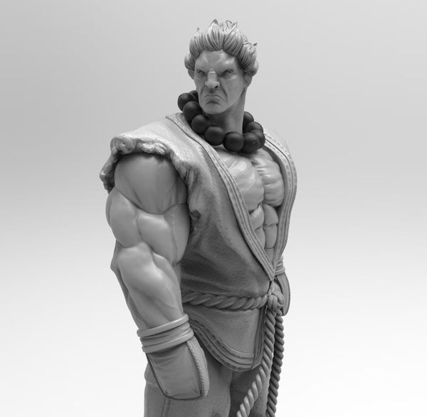 E022 - Games character design, The Akunama Statue, STL 3D model design print download files