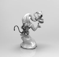E006 - NSFW Anime character design, The Frog Girl Hero, STL 3D model design print download files