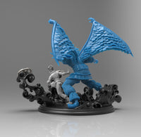 E016 - Anime character design, The Ninja Teacher with his summons, STL 3D model design print download files