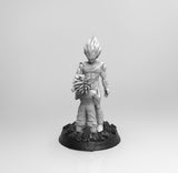 E010 - Anime character design, The Vege And the trunk statue, STl 3D model design print download files