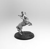 E146 - Legendary creature design, The centaur statue, STL 3D model design print download files
