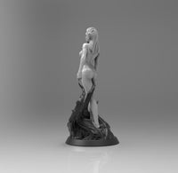 E168 - NSFW character design, the Dryard girl with hot shape body, STL 3D model design print download files