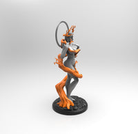 E145 - NSFW character design, The treant girl statue, STL 3D model design print download files