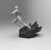 E144 - Comic character fans art, The Lady Thonas, STL 3D model design print download files
