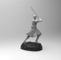 E121 - Movie character design, The Obi Wan,  STL 3D model design print download files
