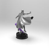 E122 - Comic character design, The Magnet man statue, STL 3D model design print download files