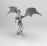 E183 - Legendary dragon design, The Cloud Dragon young version, STL 3D model design print download files