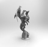 E183 - Legendary dragon design, The Cloud Dragon young version, STL 3D model design print download files