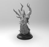 E209 - Legendary dragon design statue, The Dragon bust design, STL 3D model design print download files