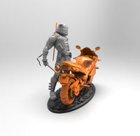 E124 - Comic character design, The Orange Hood character design, STL 3D model design print download files