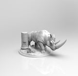 E195 - Legendary creature design, The Rhino monster design, STl 3D model design print download files
