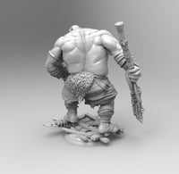 E193 - Legendary character design, The muscle ogres with weopon, STL 3D model design print download files