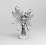 E198 - Legendary characte rdesign, three type butterfly girl design statue, STL 3D model design print download files
