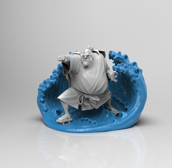 A651 - Anime character design, The Anime One Jim bae design statue, STL 3D model design print download files