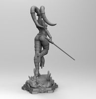 DL004 - Movie character design statue, Star Wars - Darth Talon Pose 2 - STL 3D Model Print download files