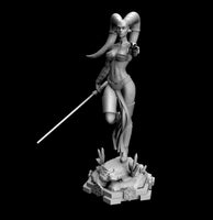 DL004 - Movie character design statue, Star Wars - Darth Talon Pose 2 - STL 3D Model Print download files
