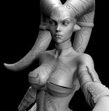 DL004 - Movie character design statue, Star Wars - Darth Talon Pose 2 - STL 3D Model Print download files