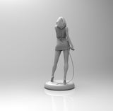 E302 - Comic character design, The Soider MJN female character statue, STL 3D model design print download files