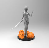 E232 - NSFW Games character design, Hot design female character 2Bie Niar, STL 3D model design print download files