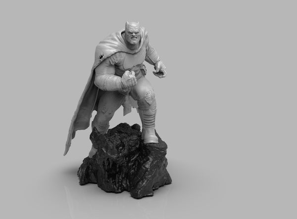 A373 - Comic character design, Bat*man, STL 3D model design print download files