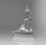 E331 - Comic character design, The Unlimited life dead pool, STL 3D model design print download files