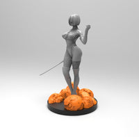 E232 - NSFW Games character design, Hot design female character 2Bie Niar, STL 3D model design print download files