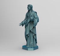 J001 - Legendary God Character design, The Jesus Christ statue, 3D STL Model download print design files