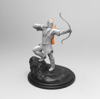 E326 - Movie character design statue, The Lego Las in movie LOTR, STL 3D model design print download files