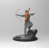 E326 - Movie character design statue, The Lego Las in movie LOTR, STL 3D model design print download files
