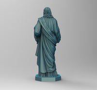 J001 - Legendary God Character design, The Jesus Christ statue, 3D STL Model download print design files