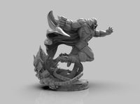 A391 - Comic character design, The Martian Hunter, STL 3D model design print download files