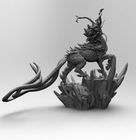 B012 - Legendary Ancient Animal design files, Kirin ( Feng Shui Deco ), STL 3D Model Design Print