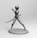 B047 - Yorha, Nier, ( Mask, Without mask, and without skirt ) Game Character STL 3D model design Print