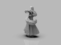 A413 - Anime character design, The Waifu Nine tail Fox Design statue, STL 3D model design print download files