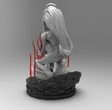 E234 - Anime character design statue, The Hunter X, STL 3D model design print download files