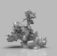 A420 - Games character design, The Chibi Loy horizon, STL 3D model design print download files