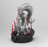 E234 - Anime character design statue, The Hunter X, STL 3D model design print download files