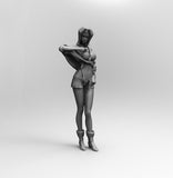 B071 - Anime Cowboy Bebop Faye Valentine , STL 3D model design print