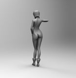 B071 - Anime Cowboy Bebop Faye Valentine , STL 3D model design print