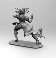 B062 - Games character design, Sexy Chunli ,Street Fighters Character, STL 3D model design print