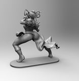 B062 - Games character design, Sexy Chunli ,Street Fighters Character, STL 3D model design print