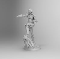 B072 - Bo-Katan Kryze_from The Mandalorian, Star Wars STL 3D Model design print file