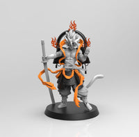 E374 - Anime character fans art statue, The God version Vagatta, STL 3D model design print download files