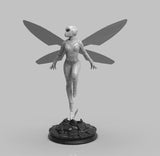A432 - NSFW Comic character heroes design, The Ant Guy GF, STL 3D model design print download file