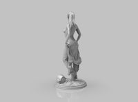 A432 - NSFW Comic character heroes design, The Ant Guy GF, STL 3D model design print download file